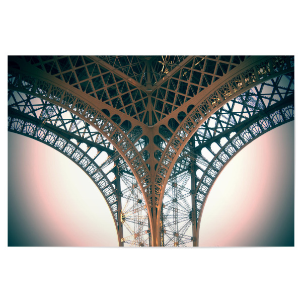 Poster "Eiffel Tower Paris 6" artboxONE - Architektur,Städte / Paris - Paris,France,Fotografie,Photography,Eiffel tower,Architecture,Architektur