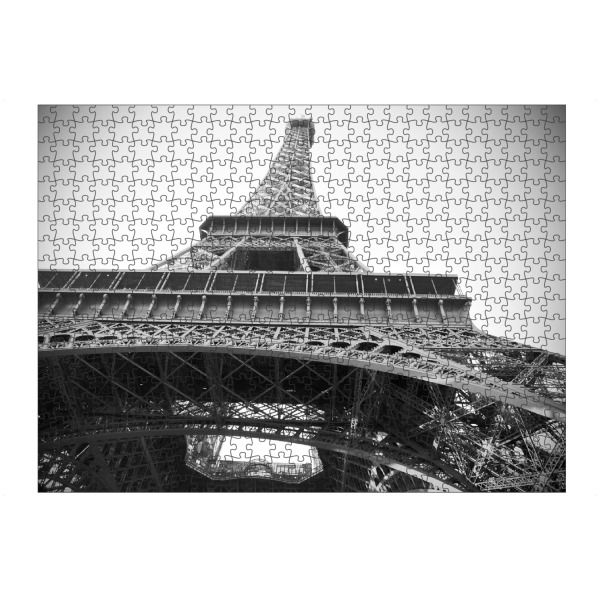 artboxONE Puzzle "Eiffel Tower Paris 2" artboxONE - Städte,Reise,Schwarzweiß,Architektur,Städte / Paris - Paris,France,Fotografie,Photography