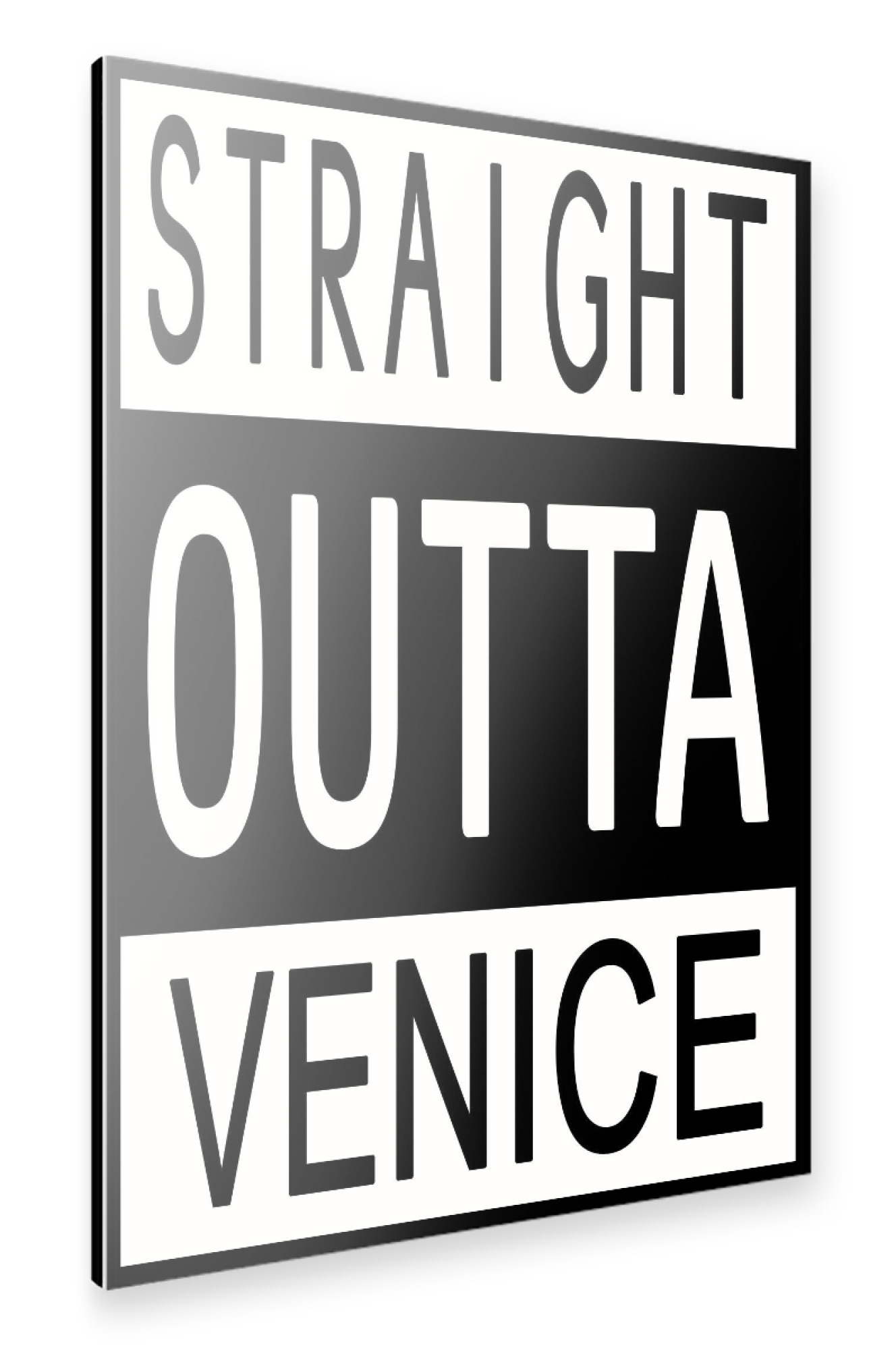 Alu-Dibond "Venice 3" 75x50 cm artboxONE
