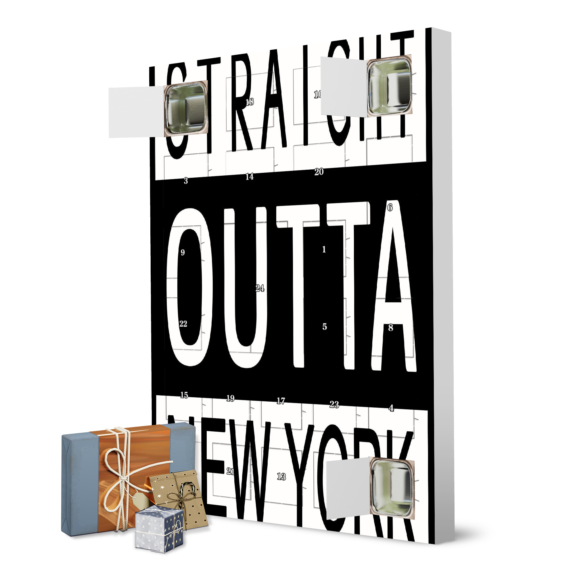 Adventskalender zum Selbstbefüllen New York 4 artboxONE Adventskalender Städte