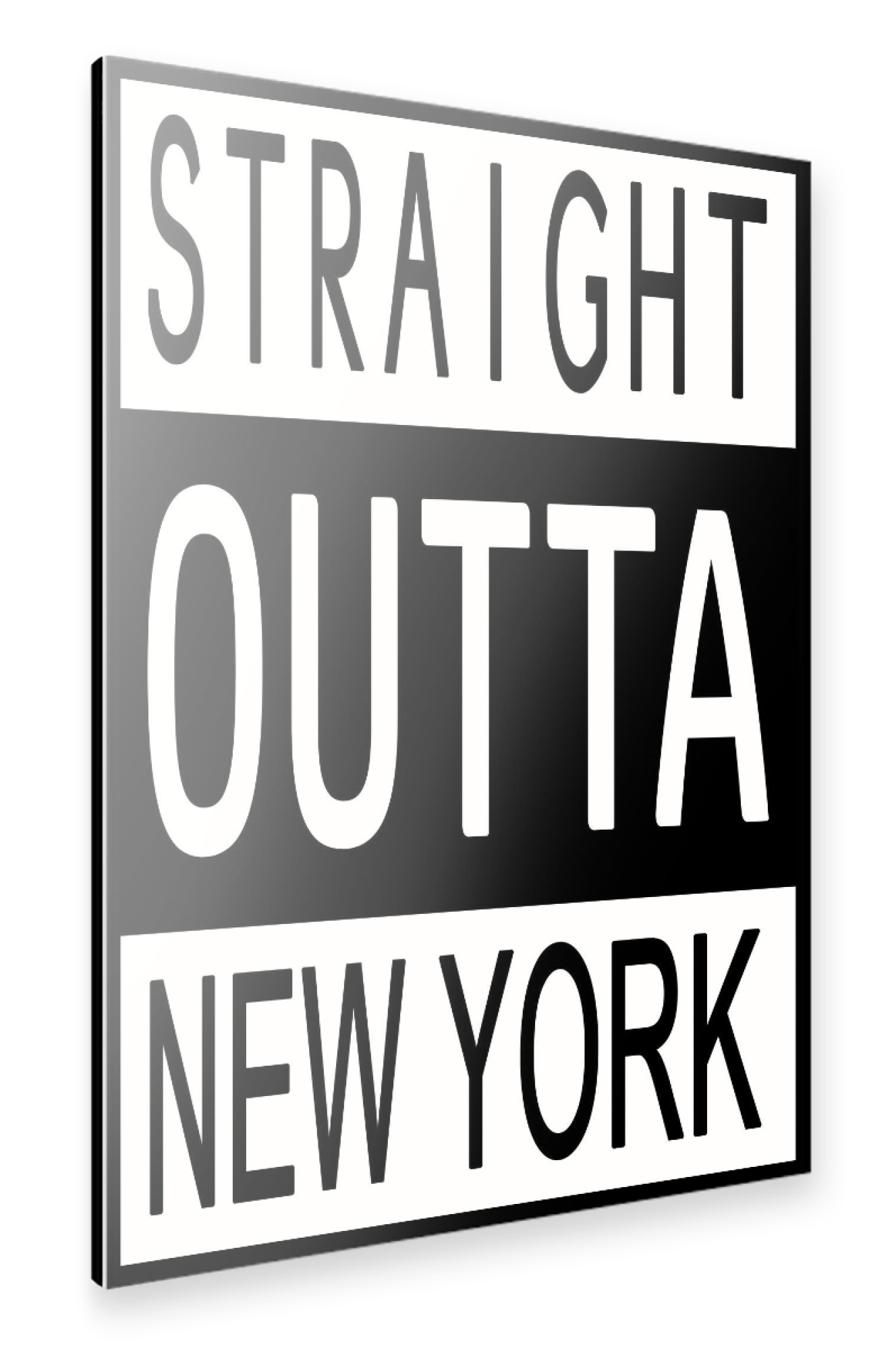 Alu-Dibond "New York 4" 30x20 cm artboxONE