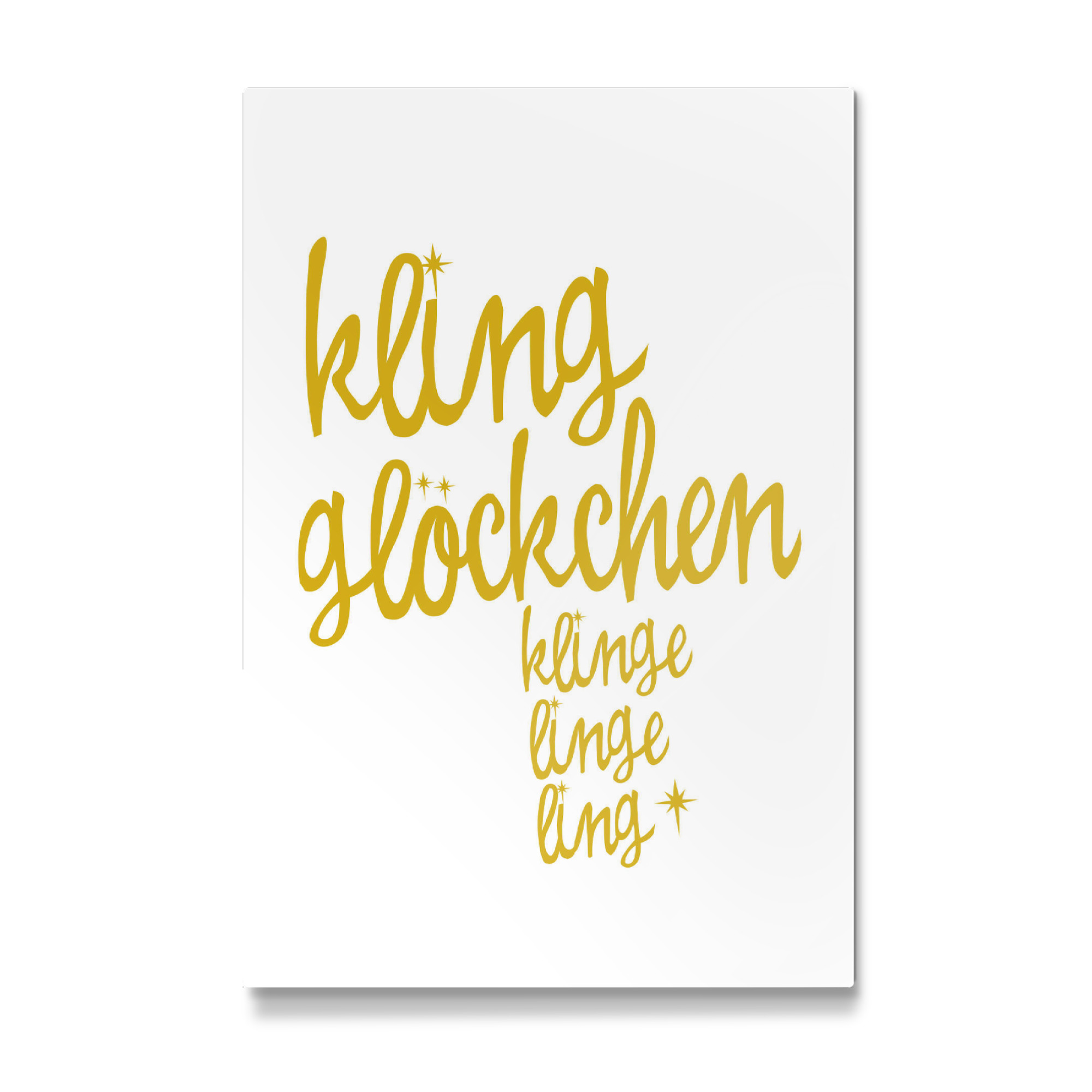 Galerie-Print "Kling Glöckchen" 75x50 cm artboxONE