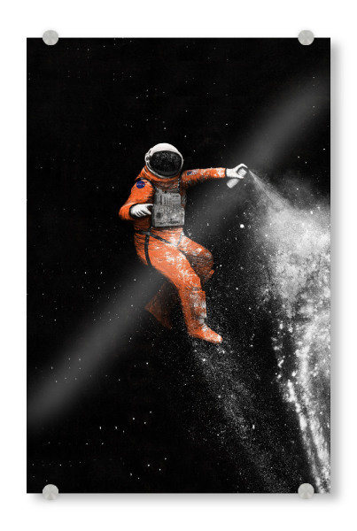 Acrylglasbild "Astronaut 3" artboxONE - Abstrakt