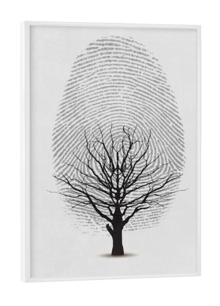 Poster mit weißem Rahmen "Life Is Beautiful" artboxONE - Typografie,Natur,Für Kinder,Liebe