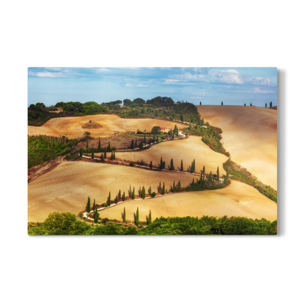 Galerie-Print "Cypress trees serpentine road in Tuscany, Italy" 30x20 cm artboxONE