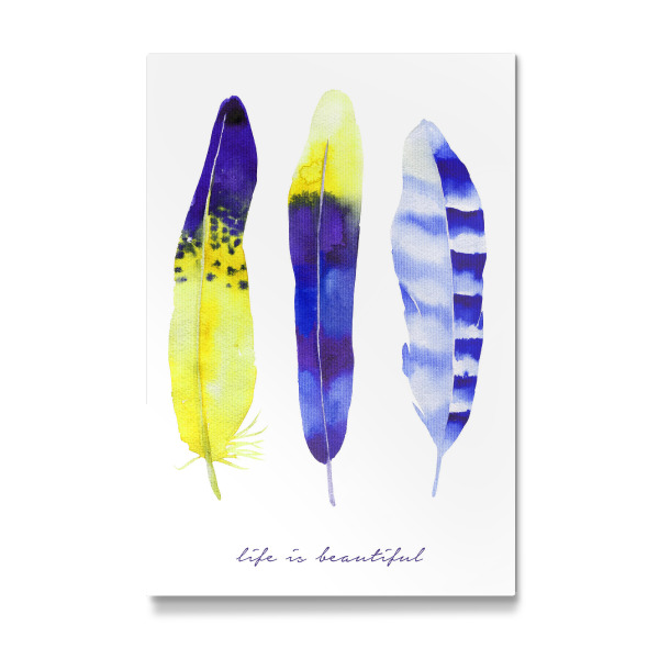 Galerie-Print "Life Is Wonderful" 30x20 cm artboxONE