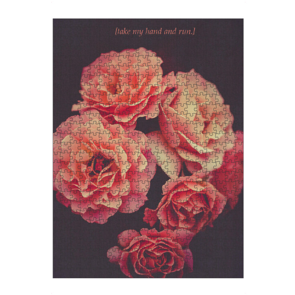 Puzzle Ravensburger "Take My Hand" artboxONE - Typografie,Natur,Floral,Liebe