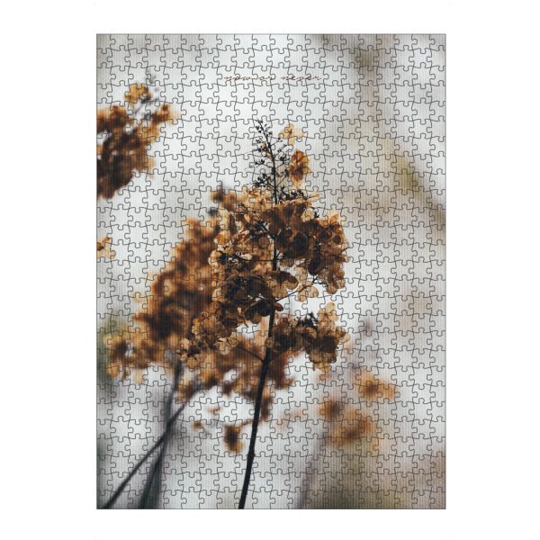 Puzzle Ravensburger "Now Or Never" artboxONE - Typografie,Natur,Floral,Liebe