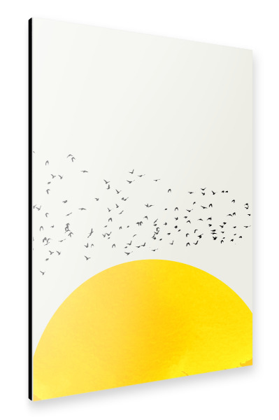 Alu-Dibond "A Thousand Birds" 30x20 cm artboxONE