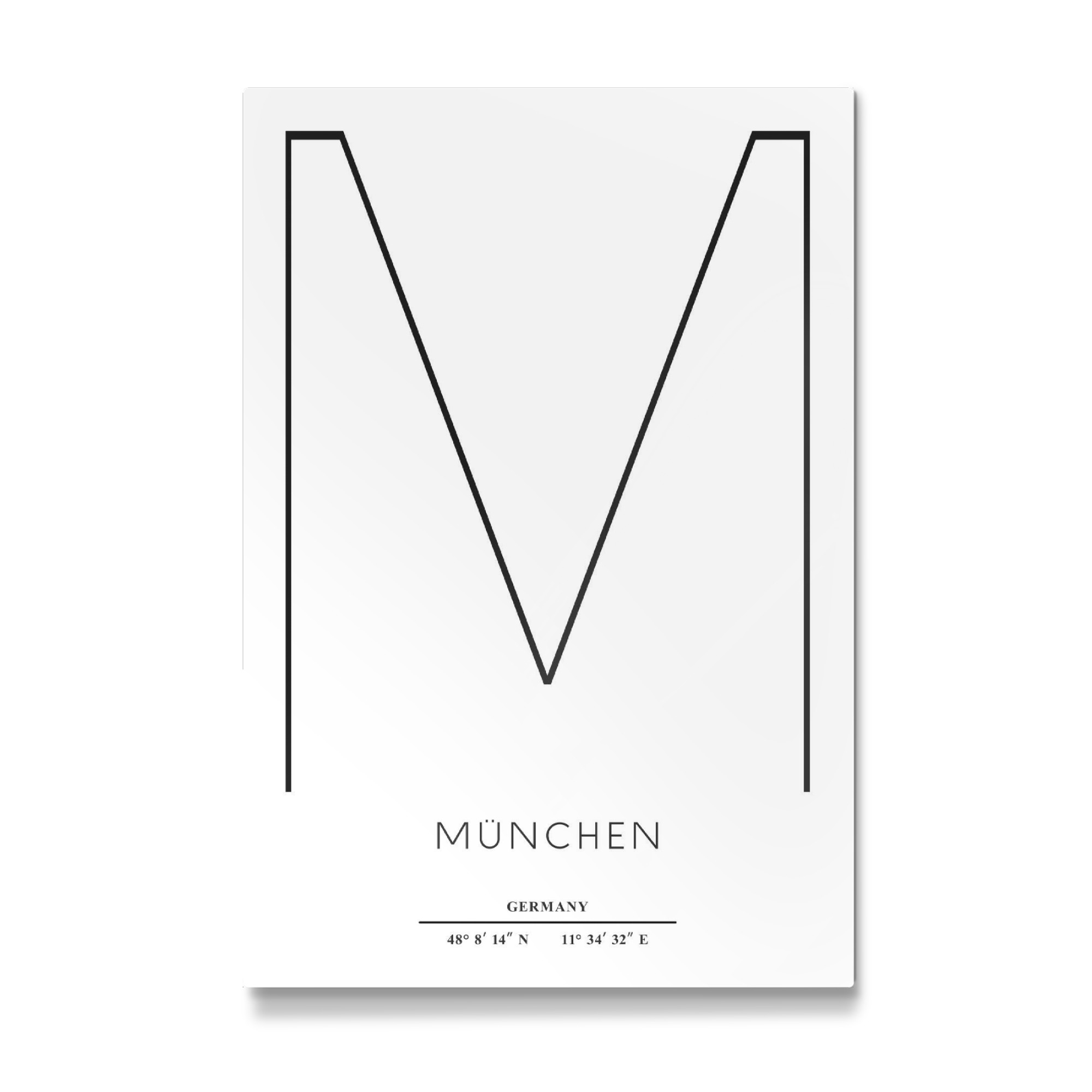 Galerie-Print "Abstract München" 30x20 cm artboxONE