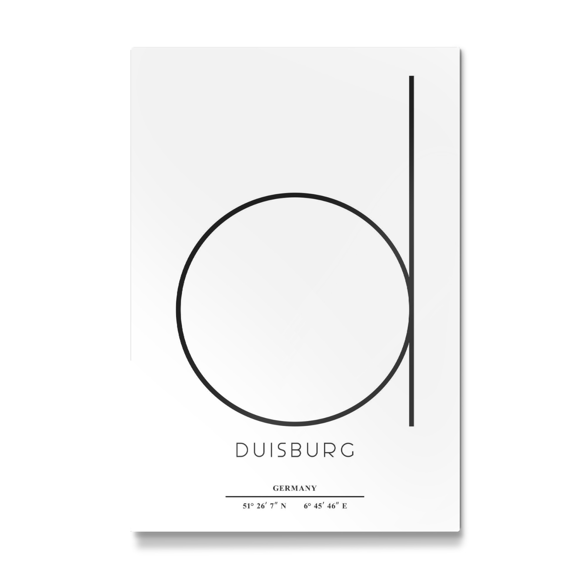 Galerie-Print "Abstract Duisburg" 30x20 cm artboxONE