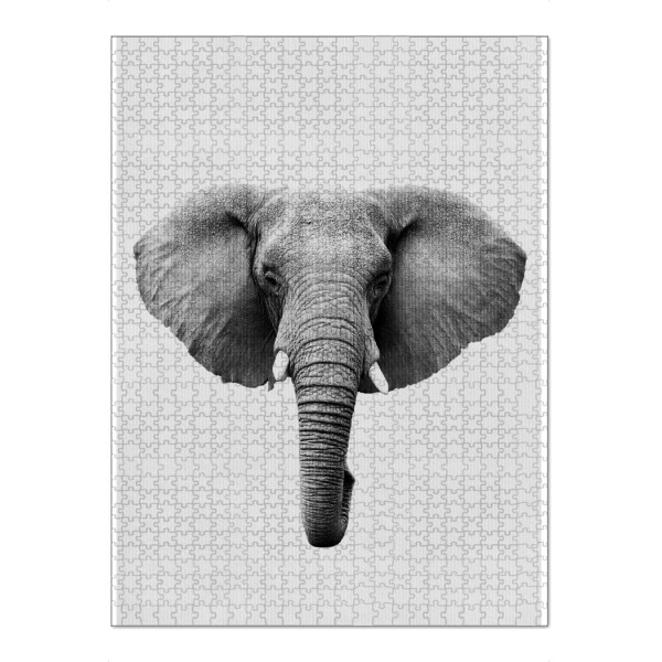 Puzzle Ravensburger "Little Elephant" artboxONE - Natur,Tiere - Tier,Süß,Elefant - Bild Tier