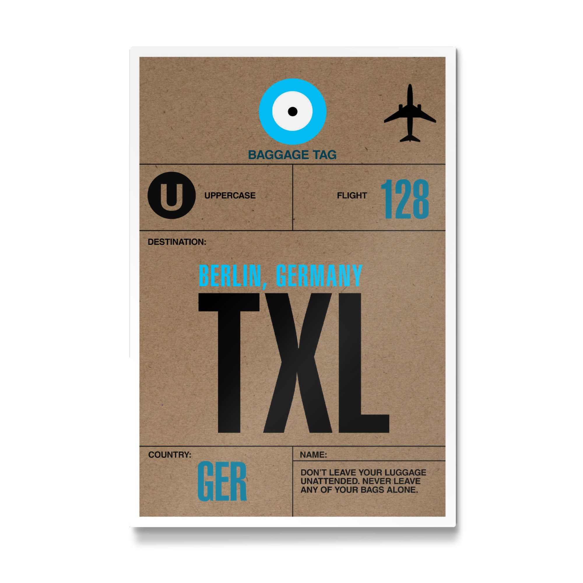 Galerie-Print "Airport Tegel" 75x50 cm artboxONE