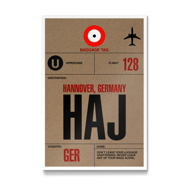 Galerie-Print "Airport Hannover" 30x20 cm artboxONE