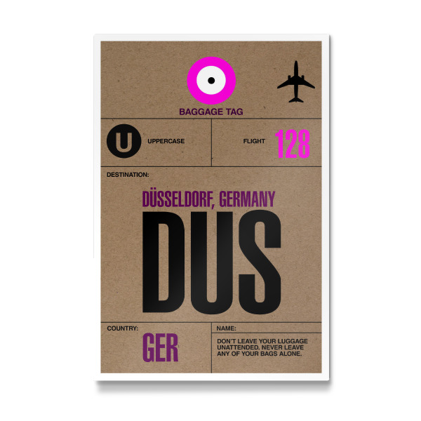 Galerie-Print "Airport Düsseldorf" 30x20 cm artboxONE