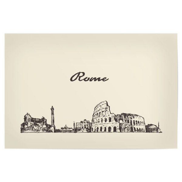 Poster "Rome" artboxONE - Städte,Reise,Architektur,Städte / Rom