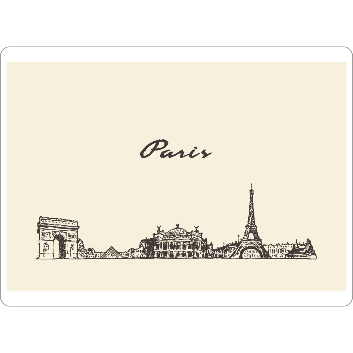 Tischset "Paris 5" artboxONE - Städte,Reise,Architektur,Städte / Paris