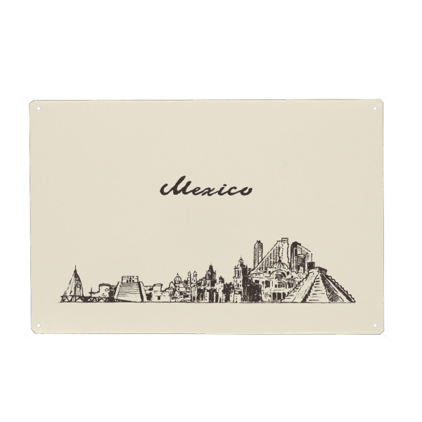 Holzbild "Mexico" artboxONE - Natur,Reise,Architektur,Reise / Länder