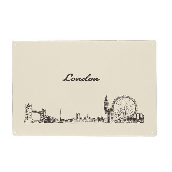 Holzbild "London 3" artboxONE - Städte,Städte / London