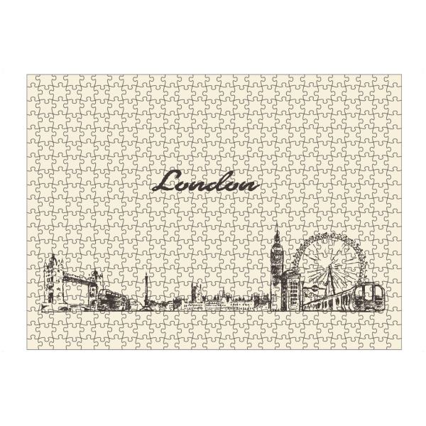 Puzzle Ravensburger "London 3" artboxONE - Städte,Städte / London