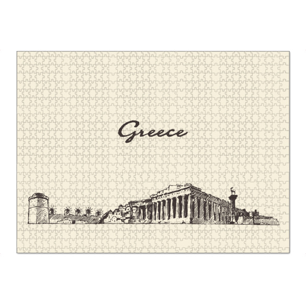 Puzzle Ravensburger "Greece" artboxONE - Reise,Architektur