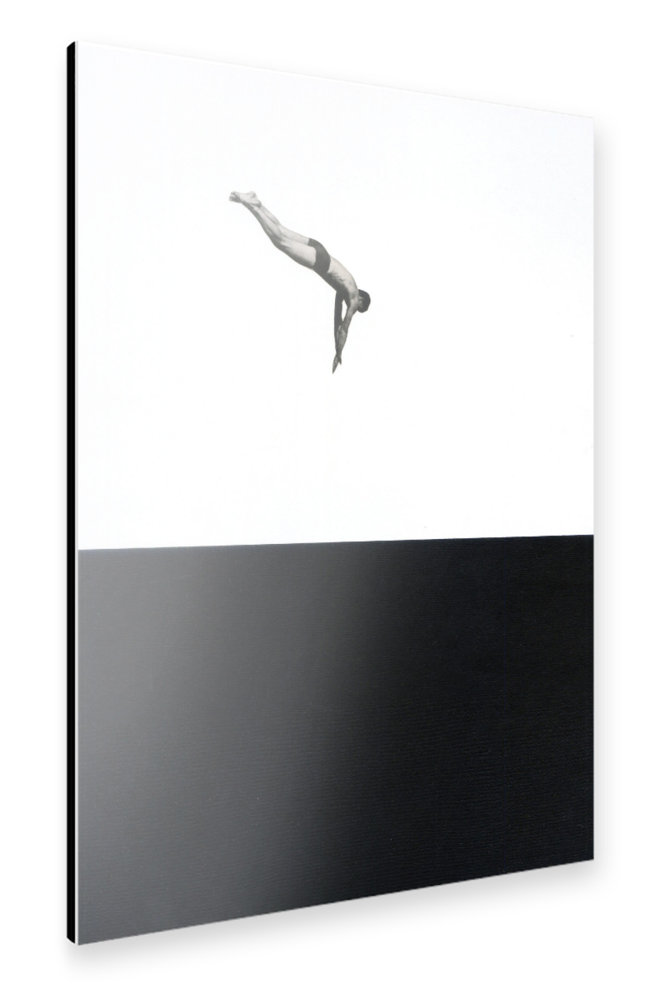 Alu-Dibond "Dive" 75x50 cm artboxONE