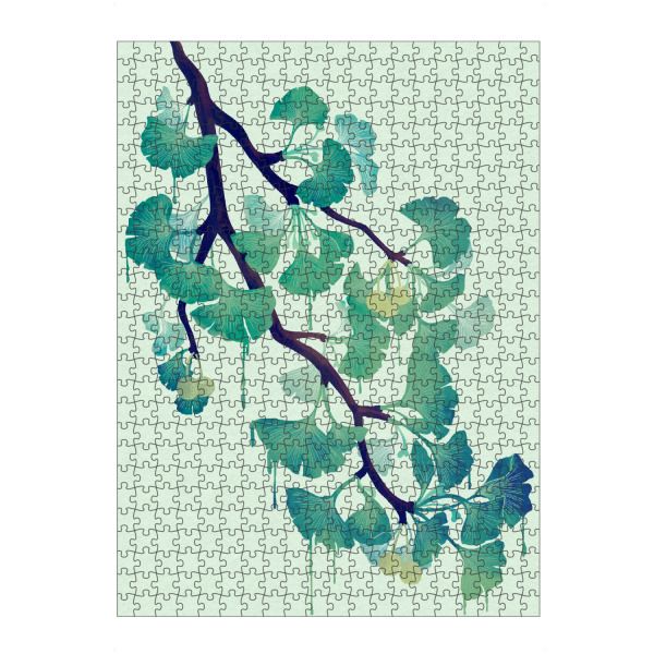 Puzzle Ravensburger "O Ginkgo (in Green)" artboxONE - Natur,Floral