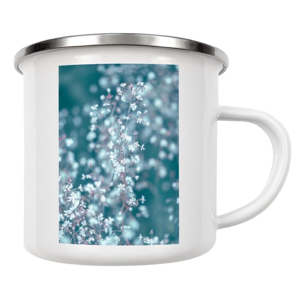 Emaille Tasse "Porzellanblümchen" artboxONE - Natur,Floral