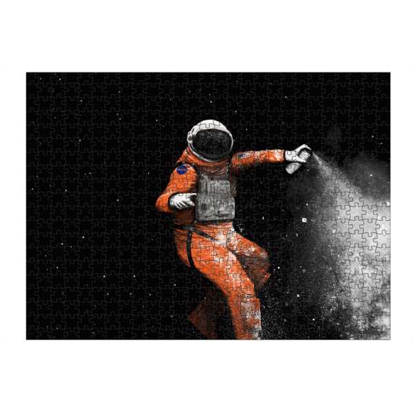 Puzzle Ravensburger "ASTRONAUT" artboxONE - Fiktion - Astronaut,Raum,Raumplätzchen - Bild ASTRONAUT