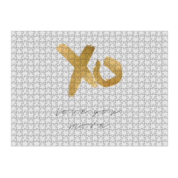 Puzzle Ravensburger "Love You More" artboxONE - Typografie,Abstrakt,Liebe