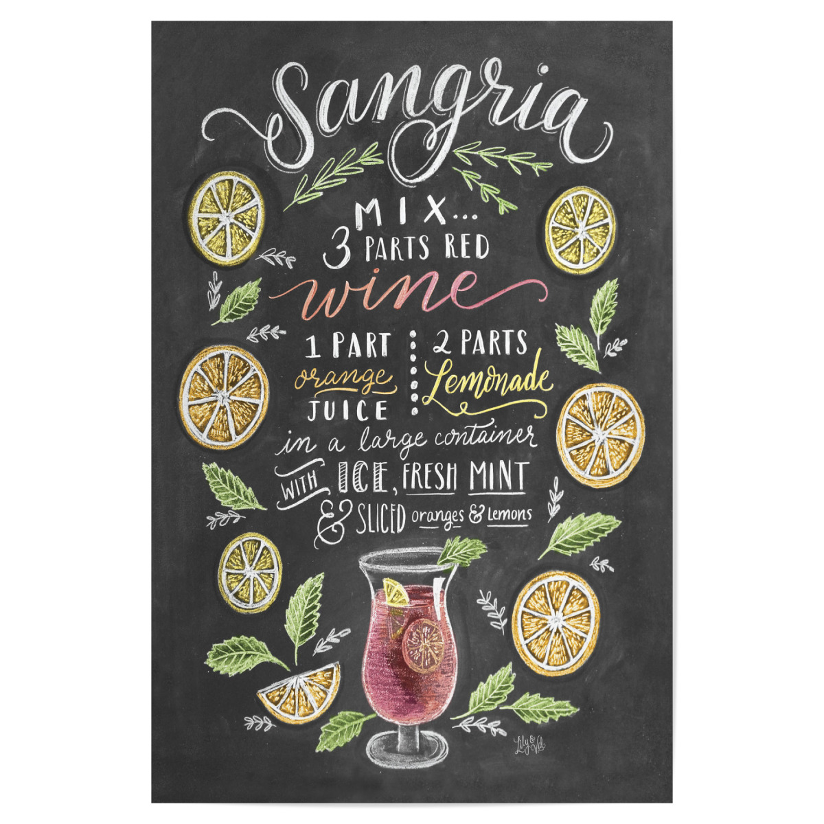 Purchase the Sangria as a Poster at artboxONE