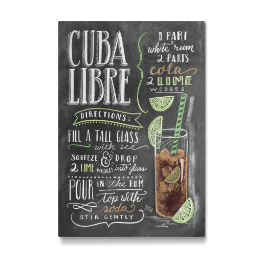 Purchase the Cuba Libre as a Poster at artboxONE