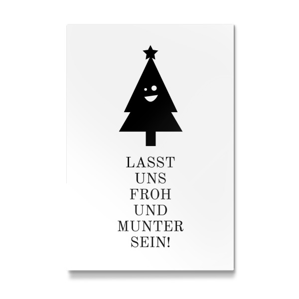 Galerie-Print "Froh & munter" 30x20 cm artboxONE