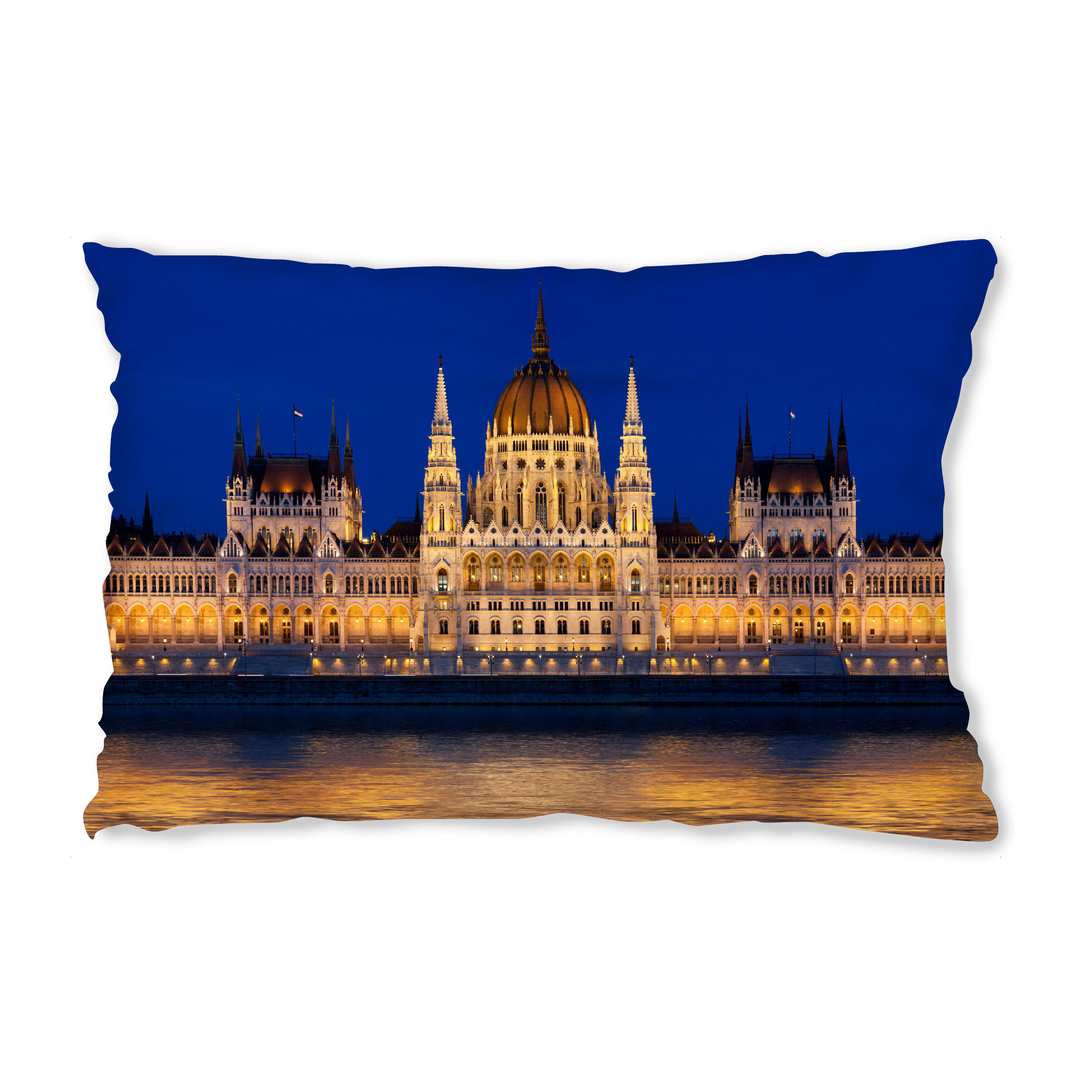 Design-Kissen "Hungarian parliament in Budapest, Hungary 2" artboxONE - Städte / Budapest