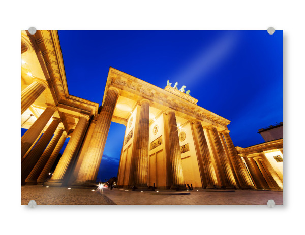 Acrylglasbild "Brandenburg Gate, Berlin, Germany 2" artboxONE - Städte / Berlin