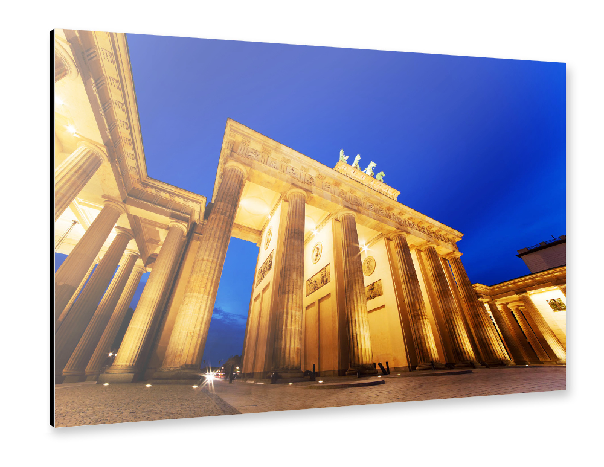 Alu-Dibond "Brandenburg Gate, Berlin, Germany 2" 75x50 cm artboxONE