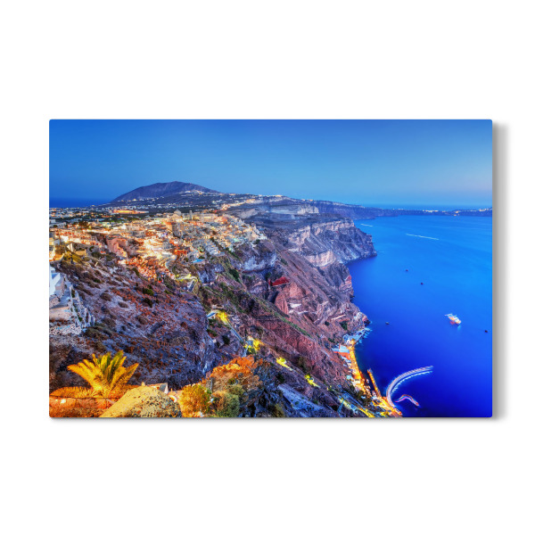 Galerie-Print "Fira, the capital of Santorini island, Greece at night" 30x20 cm artboxONE