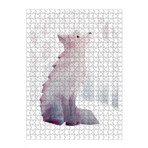 artboxONE Puzzle "Fox in the Snow" artboxONE - Natur,Tiere,Geometrie