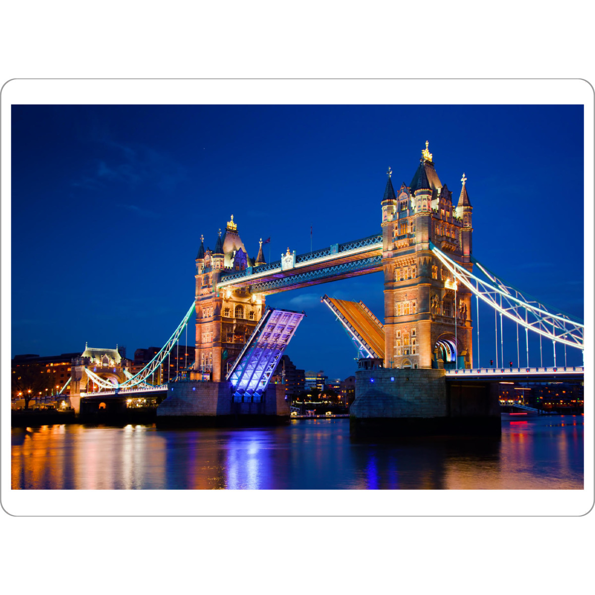 Tischset "Tower Bridge in London, the UK at night" artboxONE - Städte / London