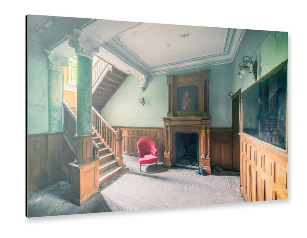 Alu-Dibond "Das Schloss zum roten Stuhl" 30x20 cm artboxONE
