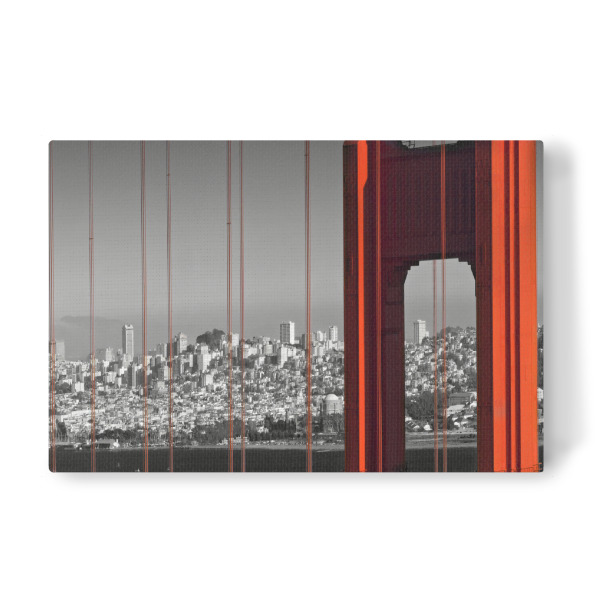 Leinwandbild "SAN FRANCISCO Golden Gate Bridge" artboxONE - Reise,Schwarzweiß,Architektur,Reise / Länder,Städte / San Francisco