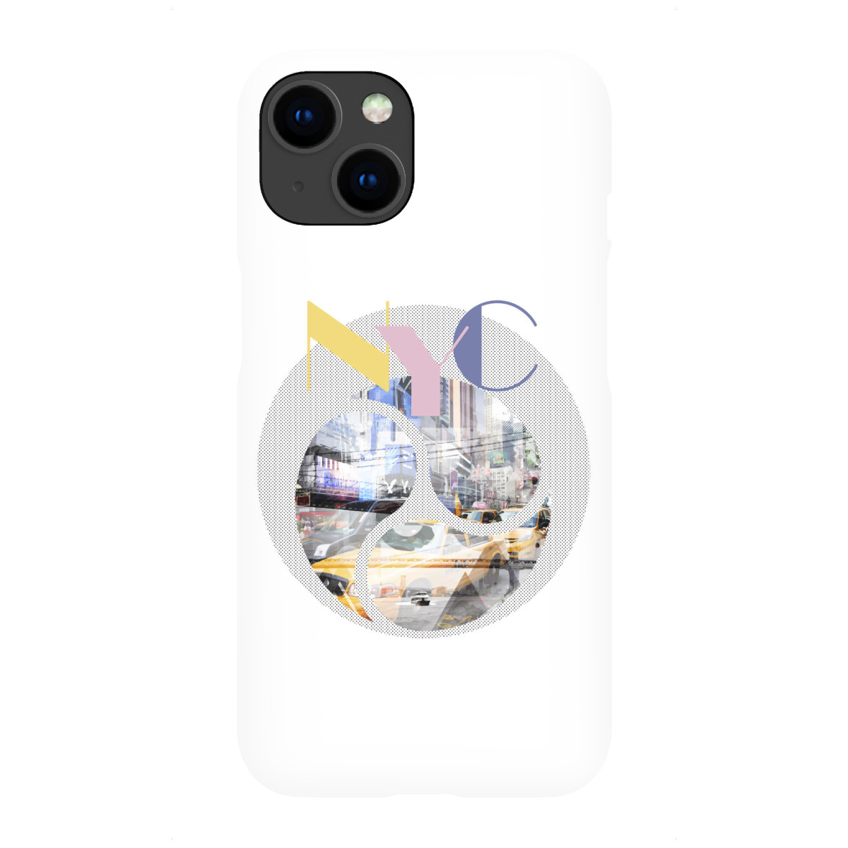 iPhone "TRENDY DESIGN NYC Mix No1" Premium-Case Handyhülle artboxONE