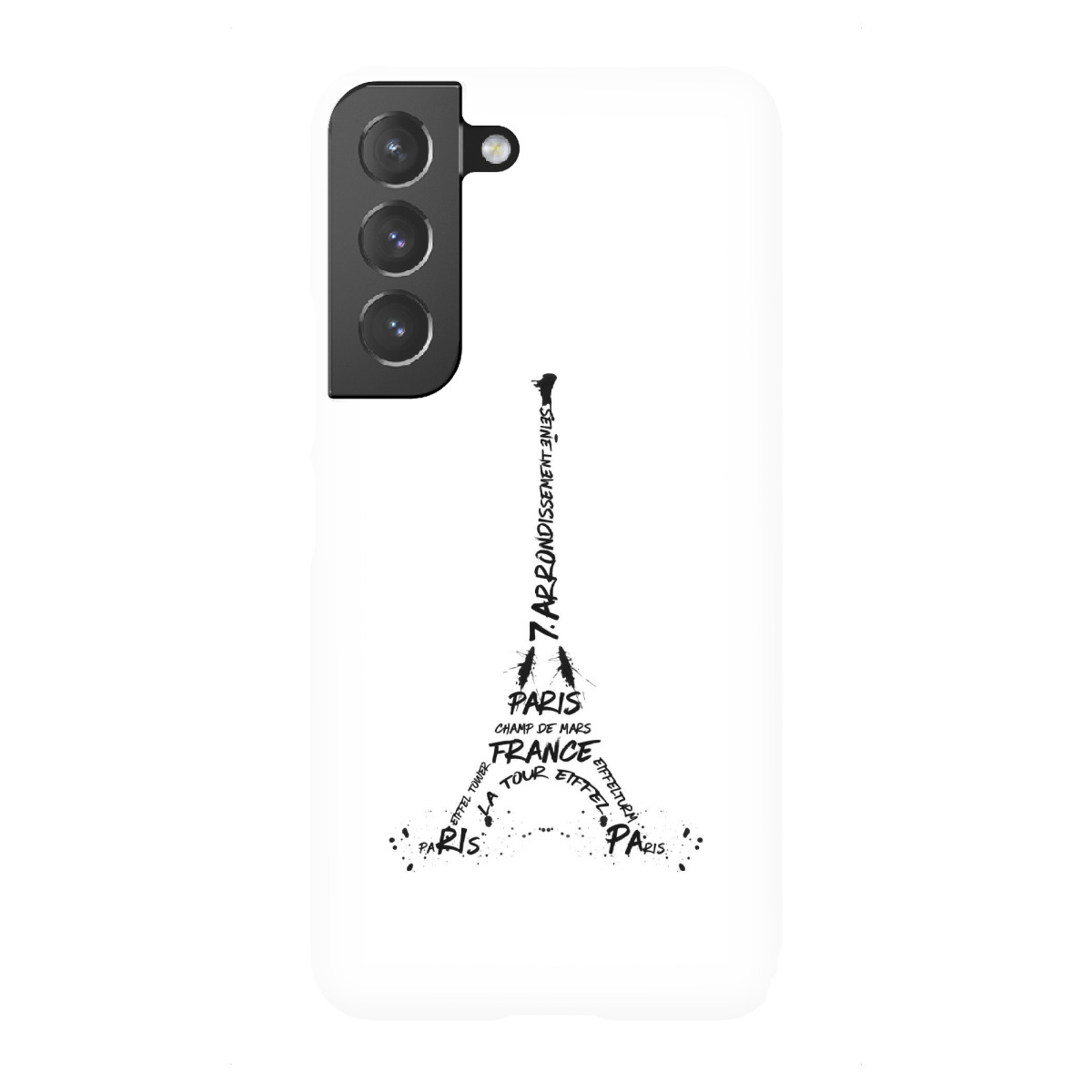 "Digital-Art Eiffel Tower"für Samsung Galaxy - Premium-Case Handyhülle artboxONE