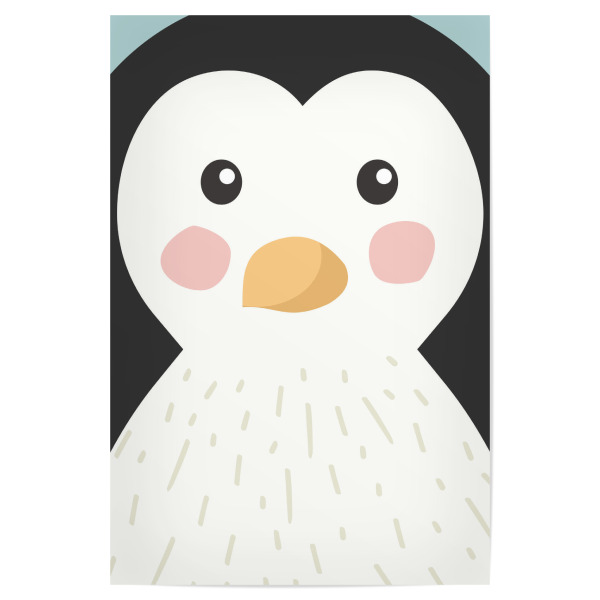 Poster "So cute" artboxONE - Für Kinder,Schwarzweiß,Weihnachten