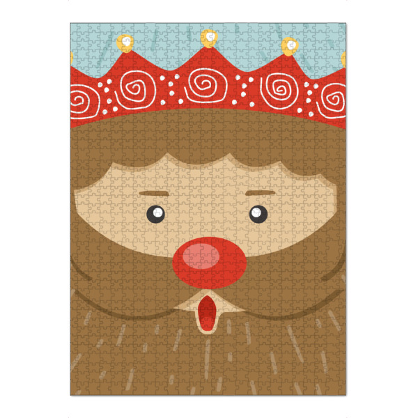 Puzzle Ravensburger "Nikolaus" artboxONE - Weihnachten - Rote nase,Winter,Heilige drei könige,Singen,Sinta klass,Maria und josef - Bild rote nase