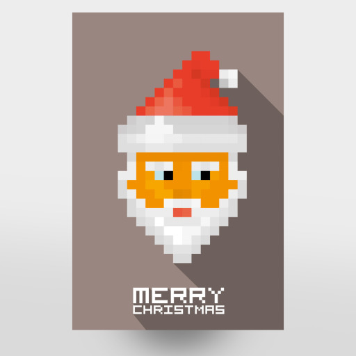 8bit Santa