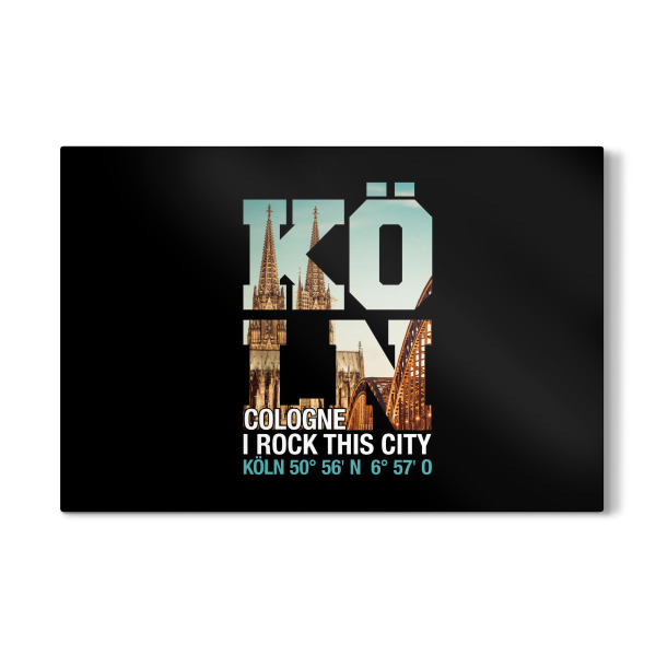 Galerie-Print "I ROCK KÖLN 4" 30x20 cm artboxONE