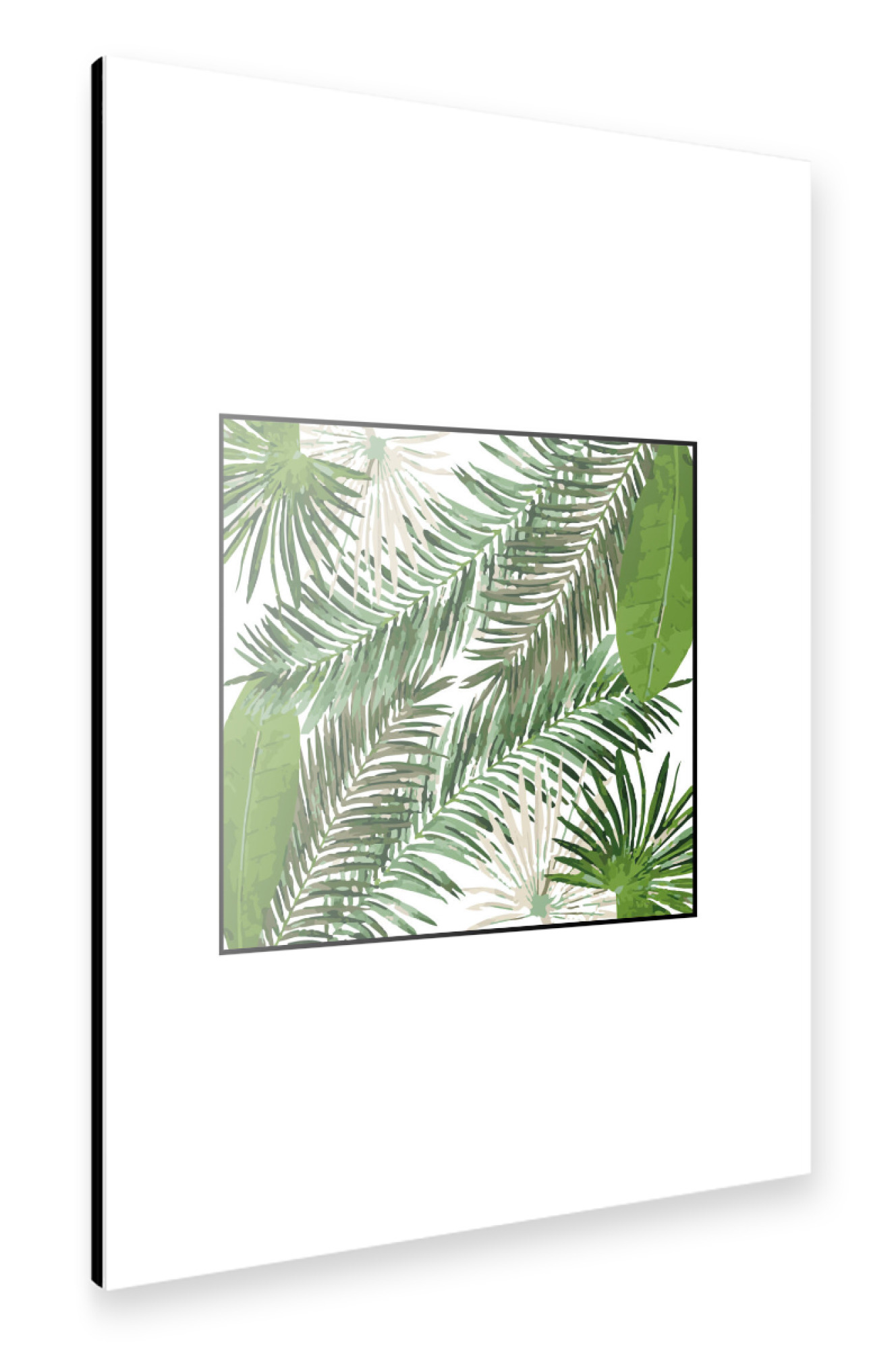 Alu-Dibond "TROPICAL FEELINGS" 30x20 cm artboxONE
