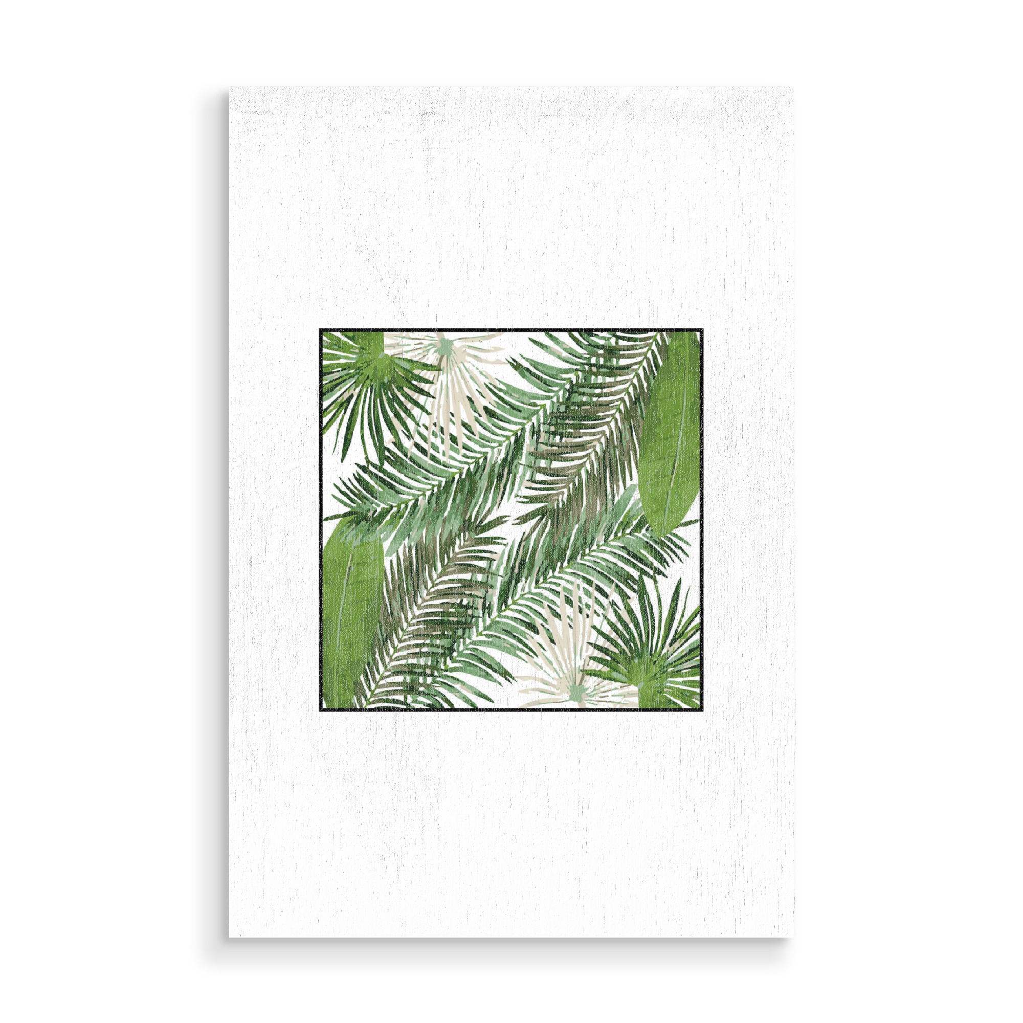 Holzbild "TROPICAL FEELINGS" artboxONE - Floral