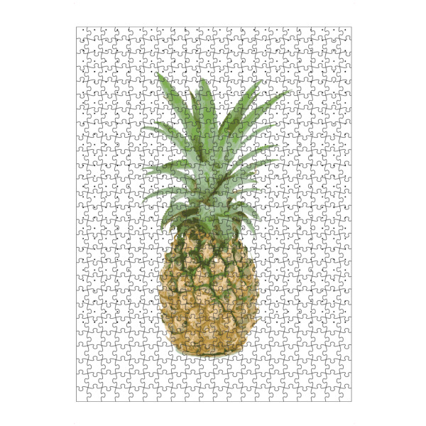 Puzzle Ravensburger "PINEAPPLE IN LOVE WITH DOTS" artboxONE - Abstrakt,Essen & Trinken / Obst & Gemüse,Festivals